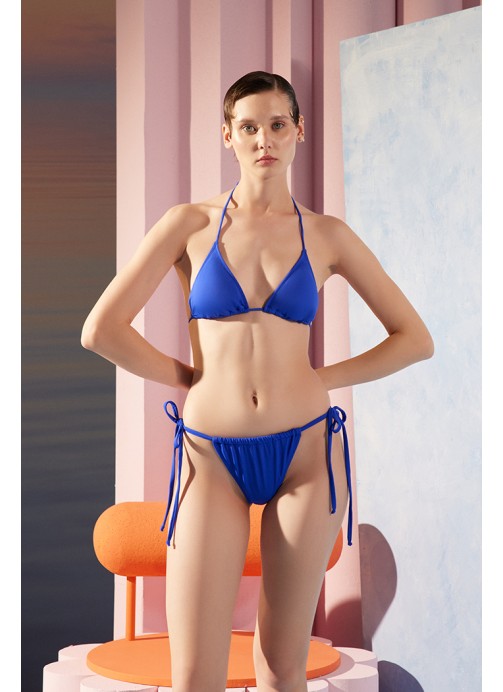 Üçgen Saks Bikini Takımı